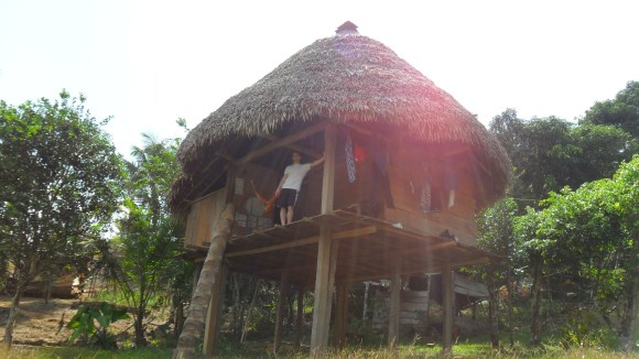 Embera-Wounaan village in Colon Province, Panama