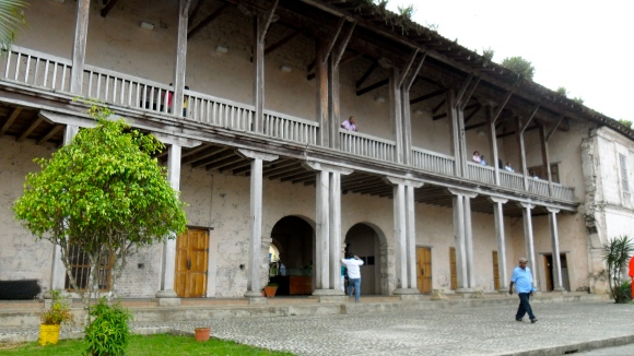 Close-up of Spanish Customs House, Portobello