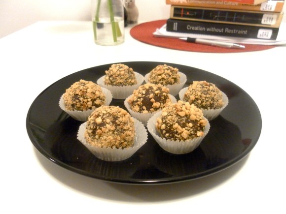 Chocolate Cream Cheese Truffles