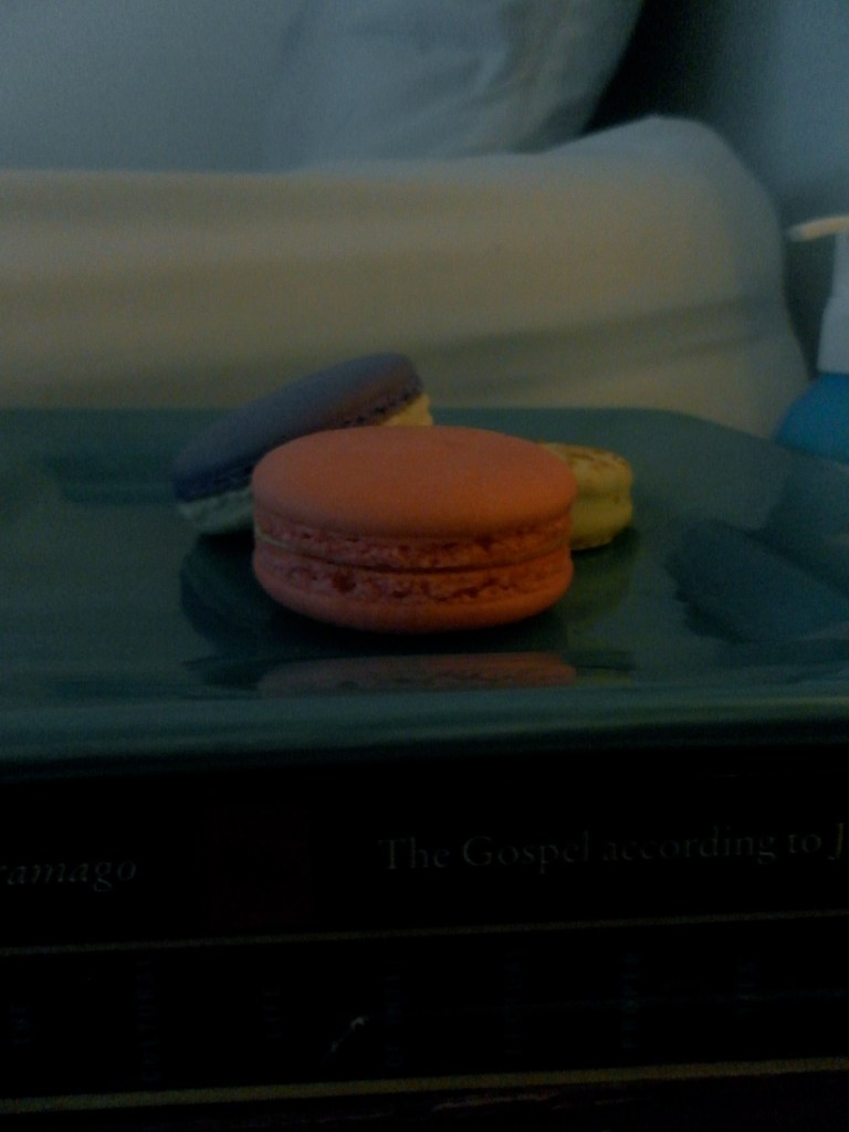 Macarons at dusk