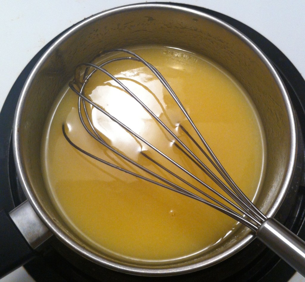 Homemade hot chocolate fudge