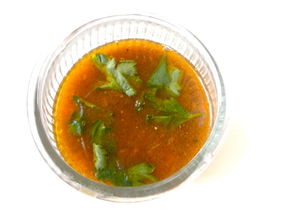 Recipe for low-fat peppery lentil soup