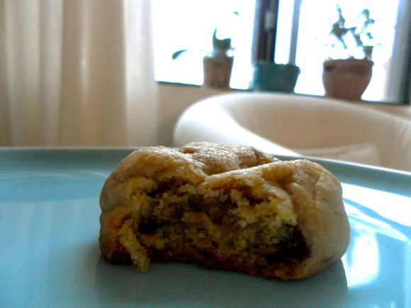 Fresh, crisp, goey chocolate chunk cookies