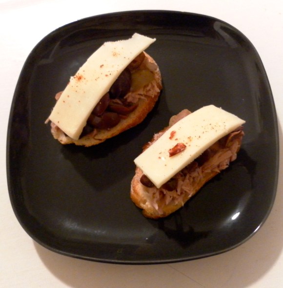 Tuna and Olive Crostini Recipe