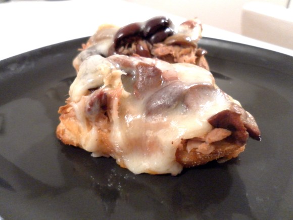 Tune and Olive Crostini