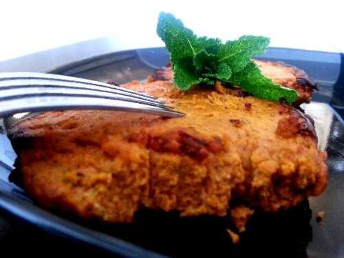 Spicy, buttery fish kebobs!