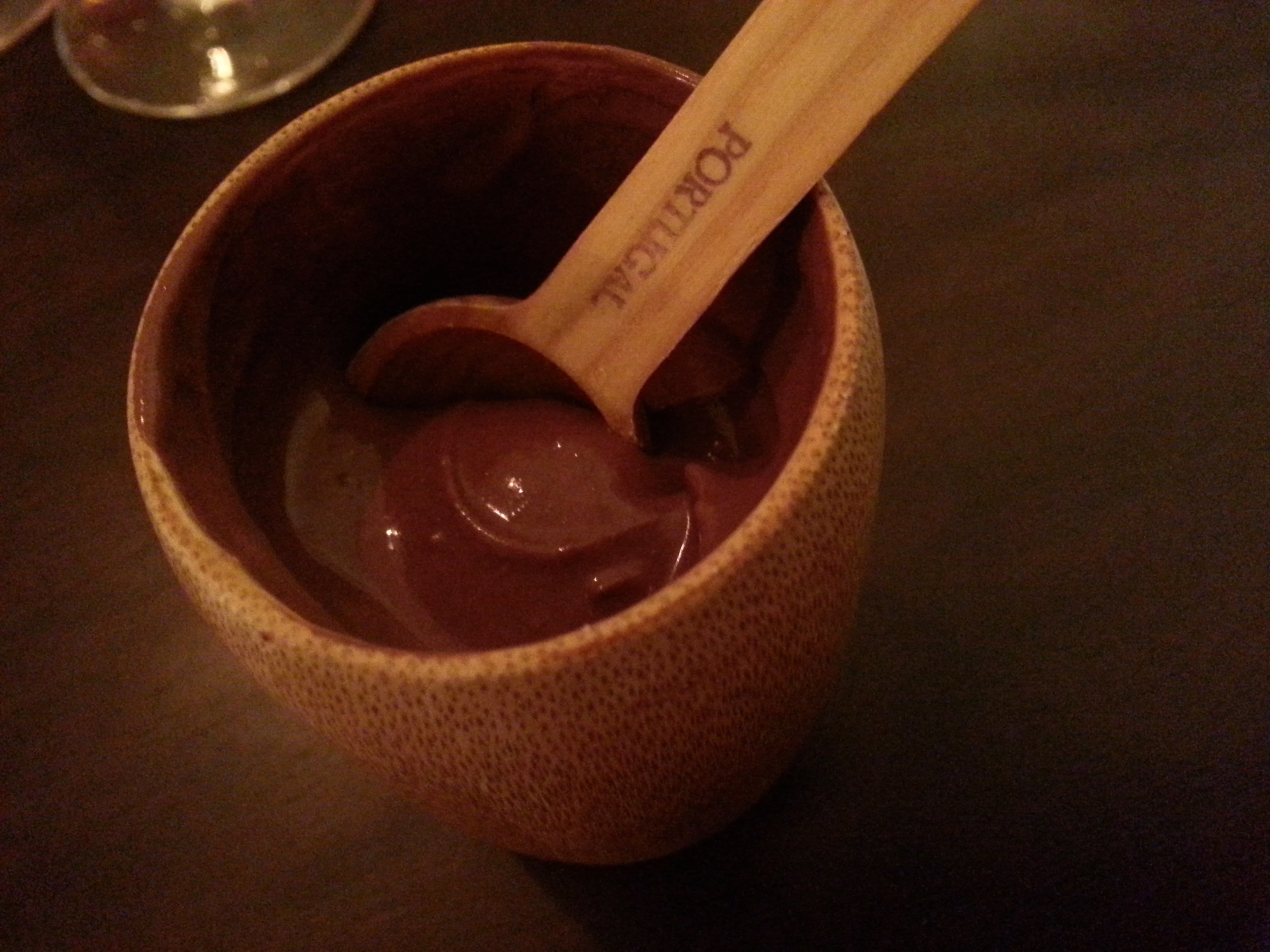 Dark Chocolate mousse with Yogurt