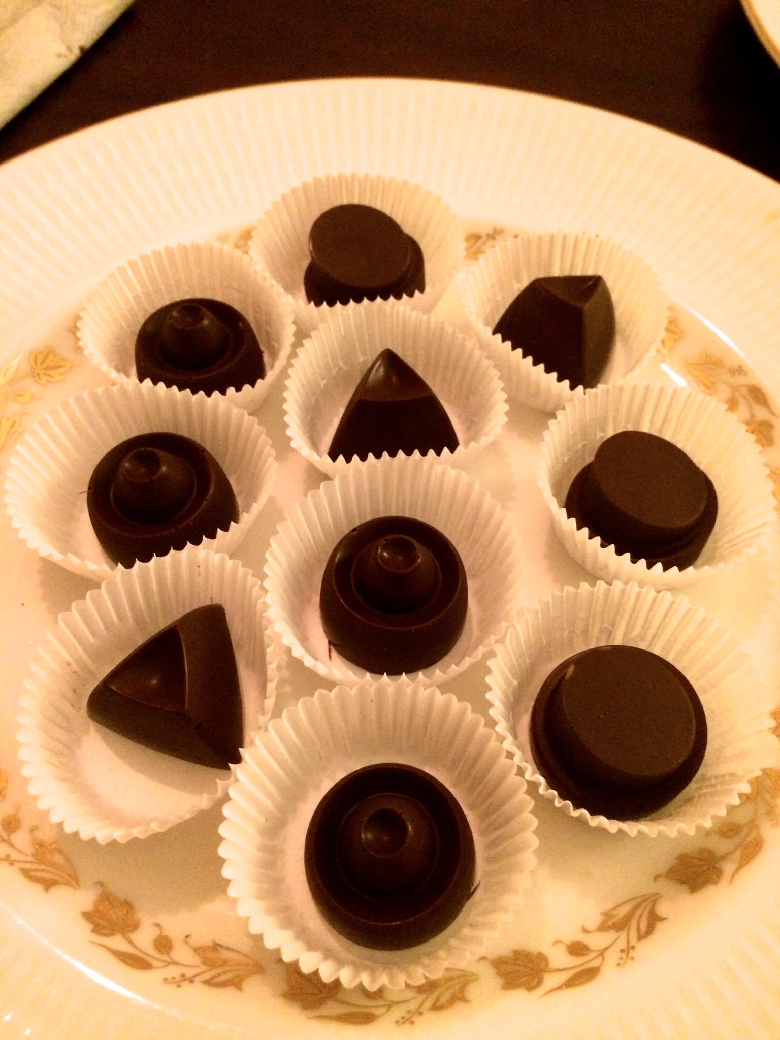 Cointreau chocolate truffles