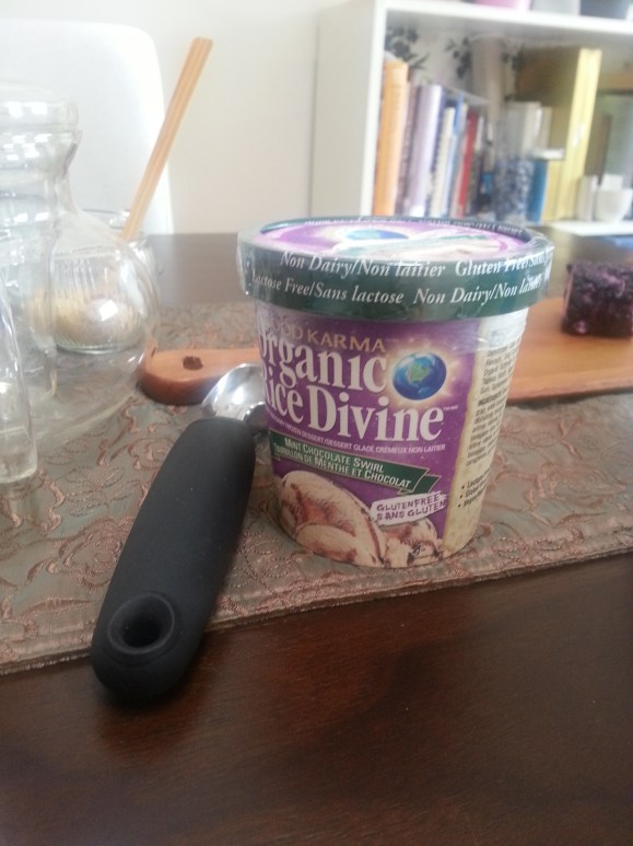 Brownies and ice cream