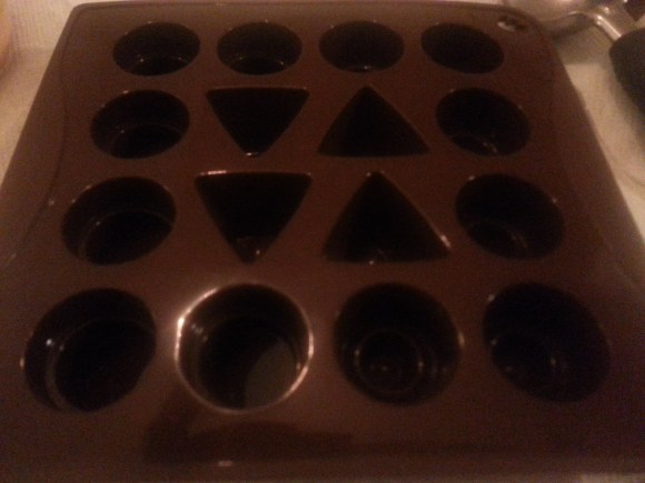 Silicone mold for truffles