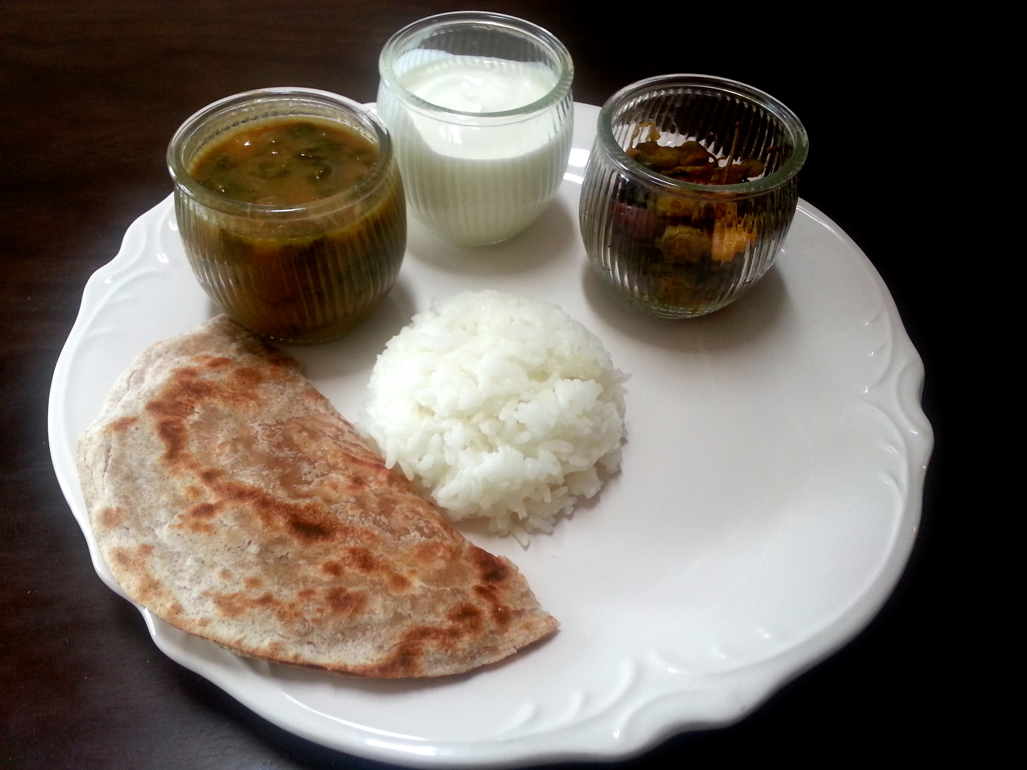 Dondakaya Vepudu in South Indian Meal