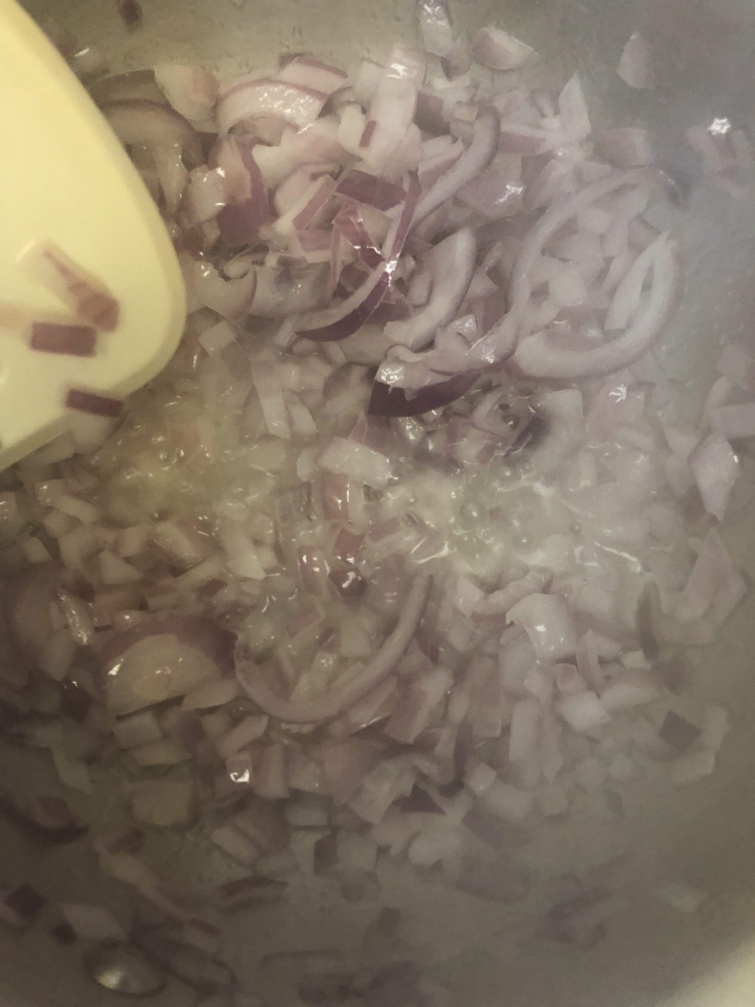 Cooking onions in Indian food
